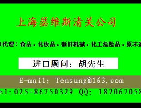 上海食品專業(yè)進口報關代理軟件開發(fā) 智能化解決方案助力行業(yè)高效合規(guī)